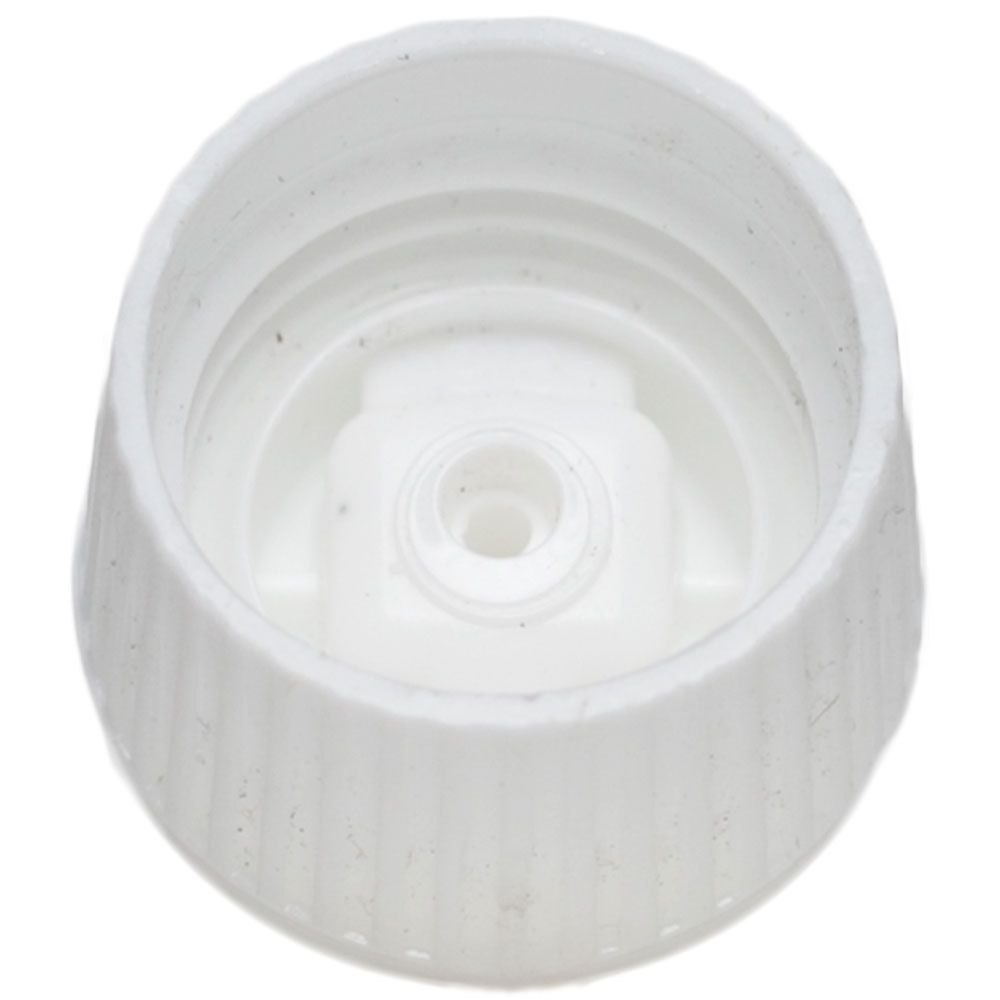 24-410 Natural Plastic Flip Spout Liquid Dispensing Cap - 2.5mm