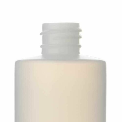 4oz Natural Cylinder Round Plastic Bottle - 20-410 Neck