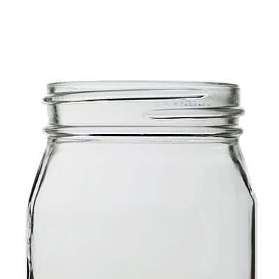 16oz (480ml) Flint Mayo Round Glass Jar - 70-470 Neck