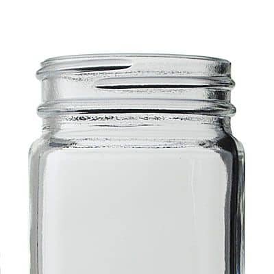 4oz (120ml) Flint Economy Round Glass Jar - 48-405 Neck