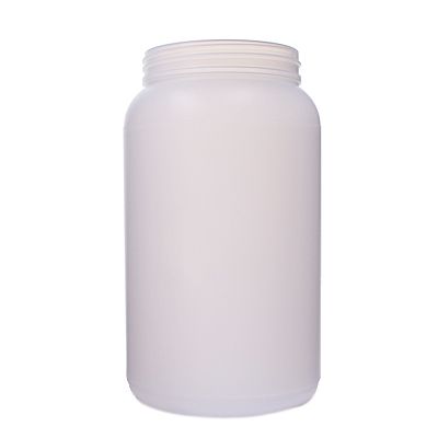 2000cc Natural Wide Mouth Packer Plastic Bottle - 100-400 Neck