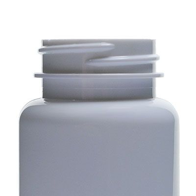 120cc Wide Mouth Packer Round Plastic Bottle - 38-400 Neck