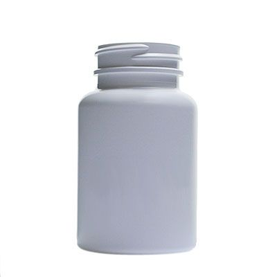 120cc S-Packer Wide Mouth Round Plastic Bottle - 38-400 Neck