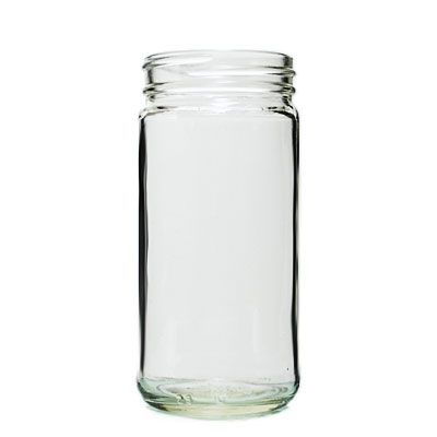 6oz (180ml) Flint Paragon Round Glass Jar - 53-405 Neck