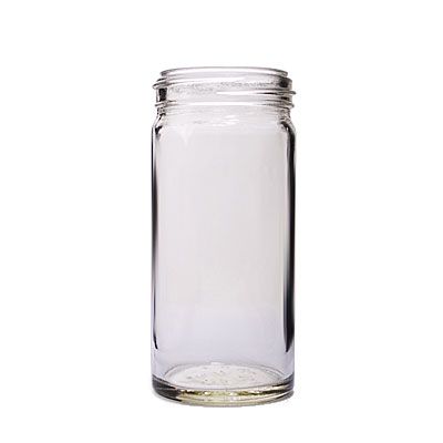 4oz (120ml) Flint Paragon Round Glass Jar - 48-485 Neck