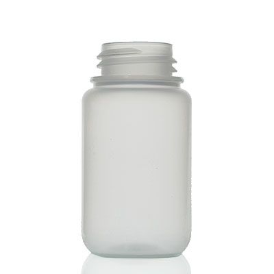 4oz Natural Nalgene Wide Mouth PPCO Plastic Bottle - PP Cap Included