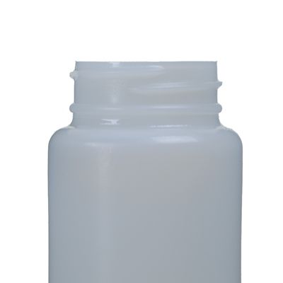 120cc Natural Wide Mouth Plastic Bottle - 38-400 Neck